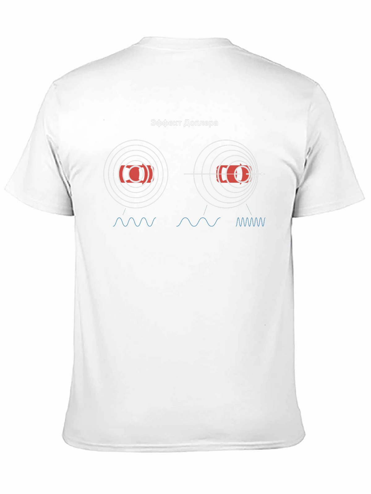 Doppler Effect Physics Graphic T-Shirt