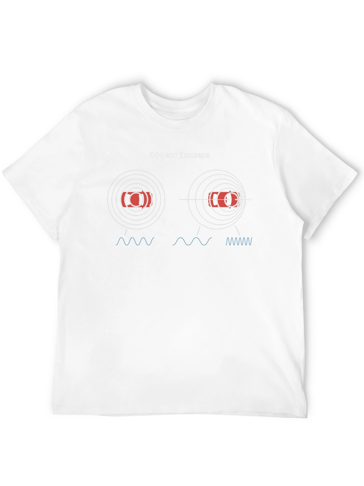 Doppler Effect Physics Graphic T-Shirt