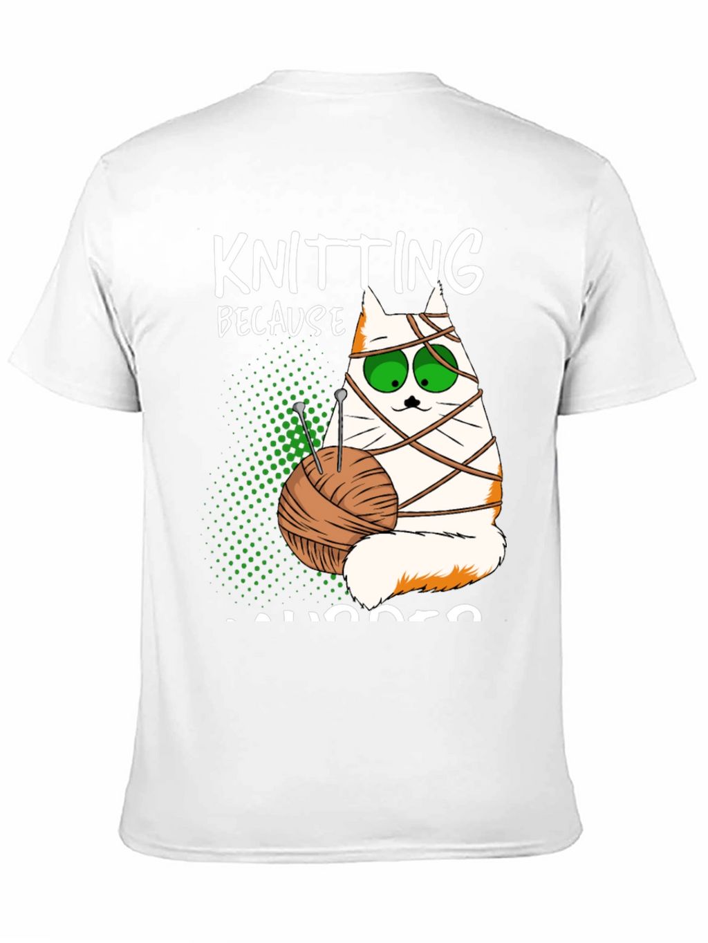 Knitting Cat T-Shirt