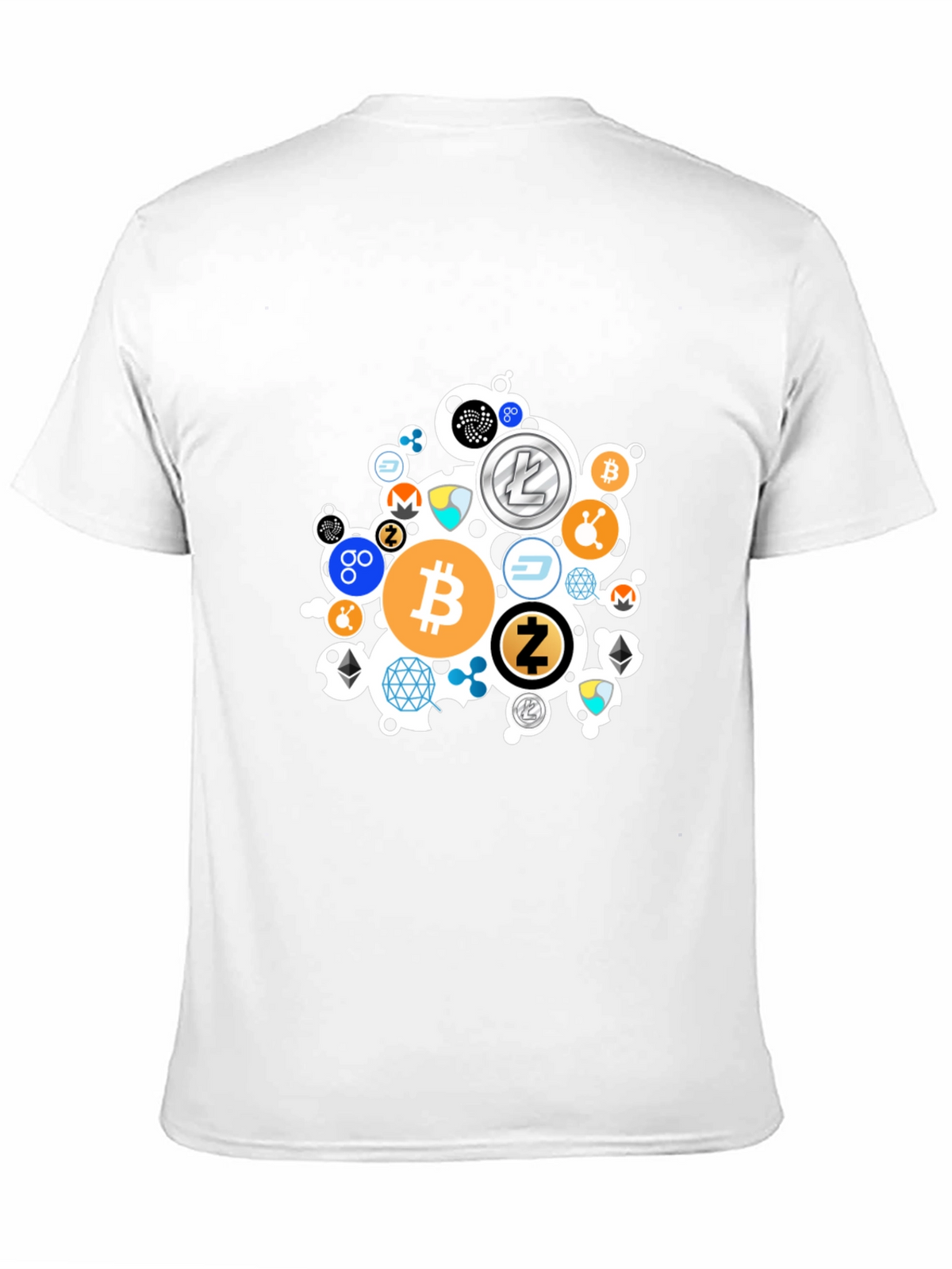 Crypto T-Shirt: Bitcoin & Altcoin Design