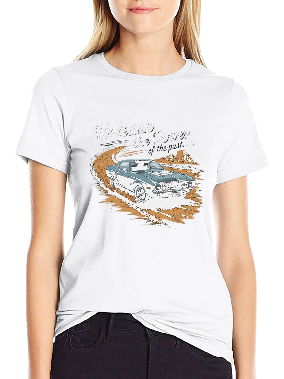 Unleash the Power Car Graphic T-Shirt