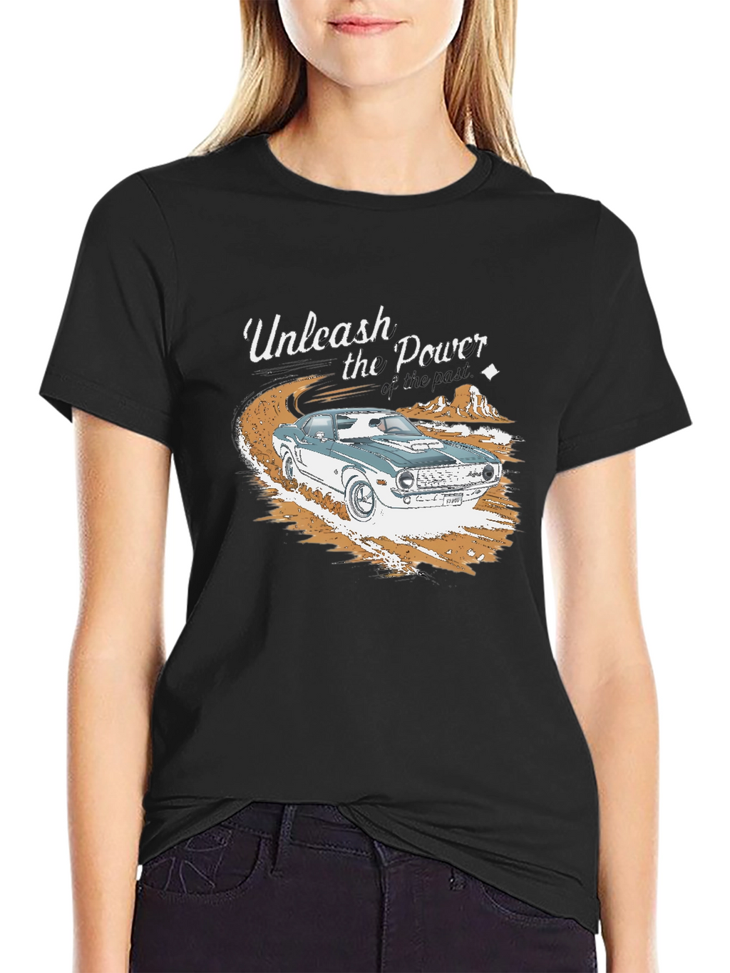 Unleash the Power Car Graphic T-Shirt