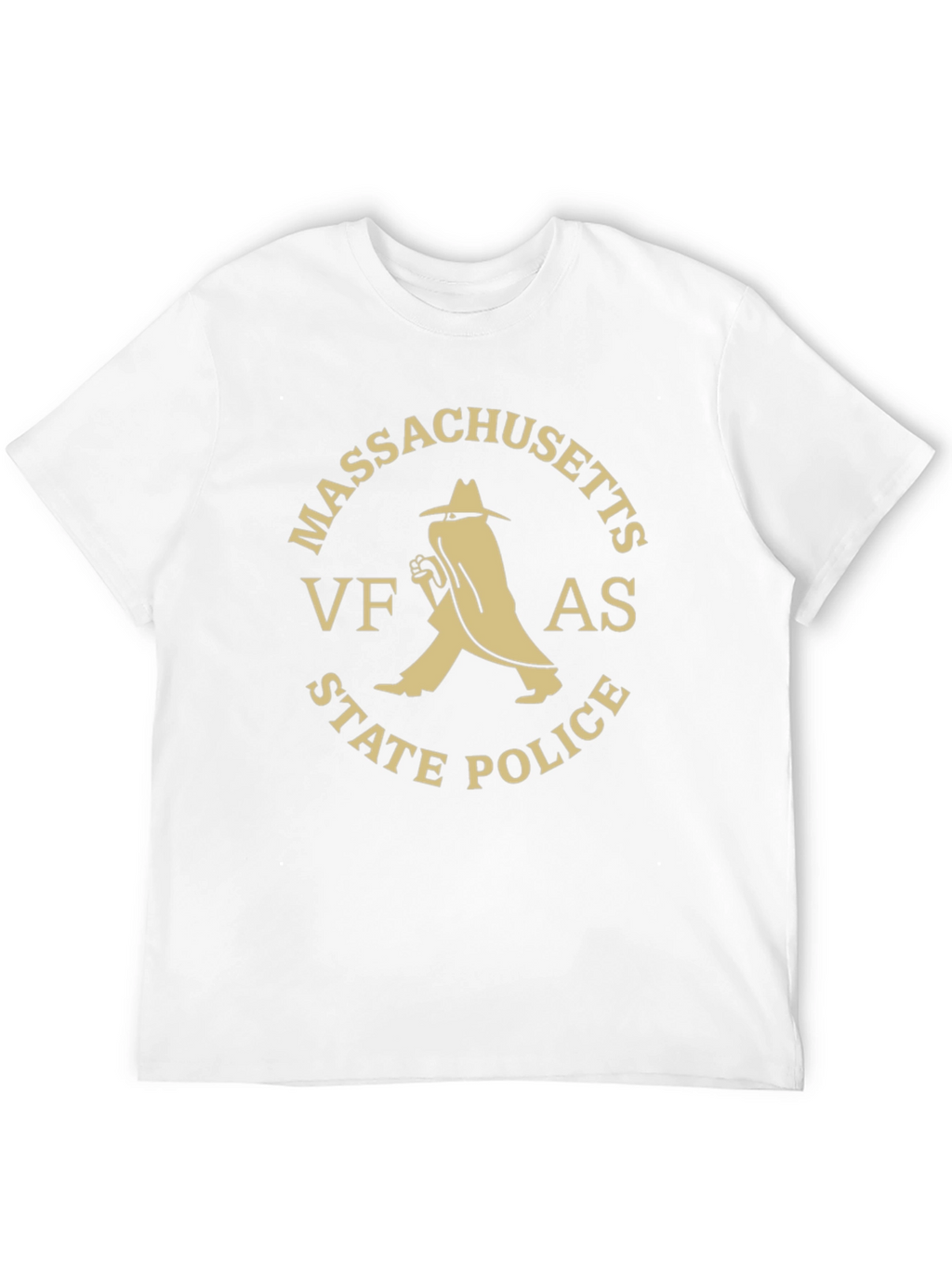 Massachusetts VFAS State Police Black T-Shirt