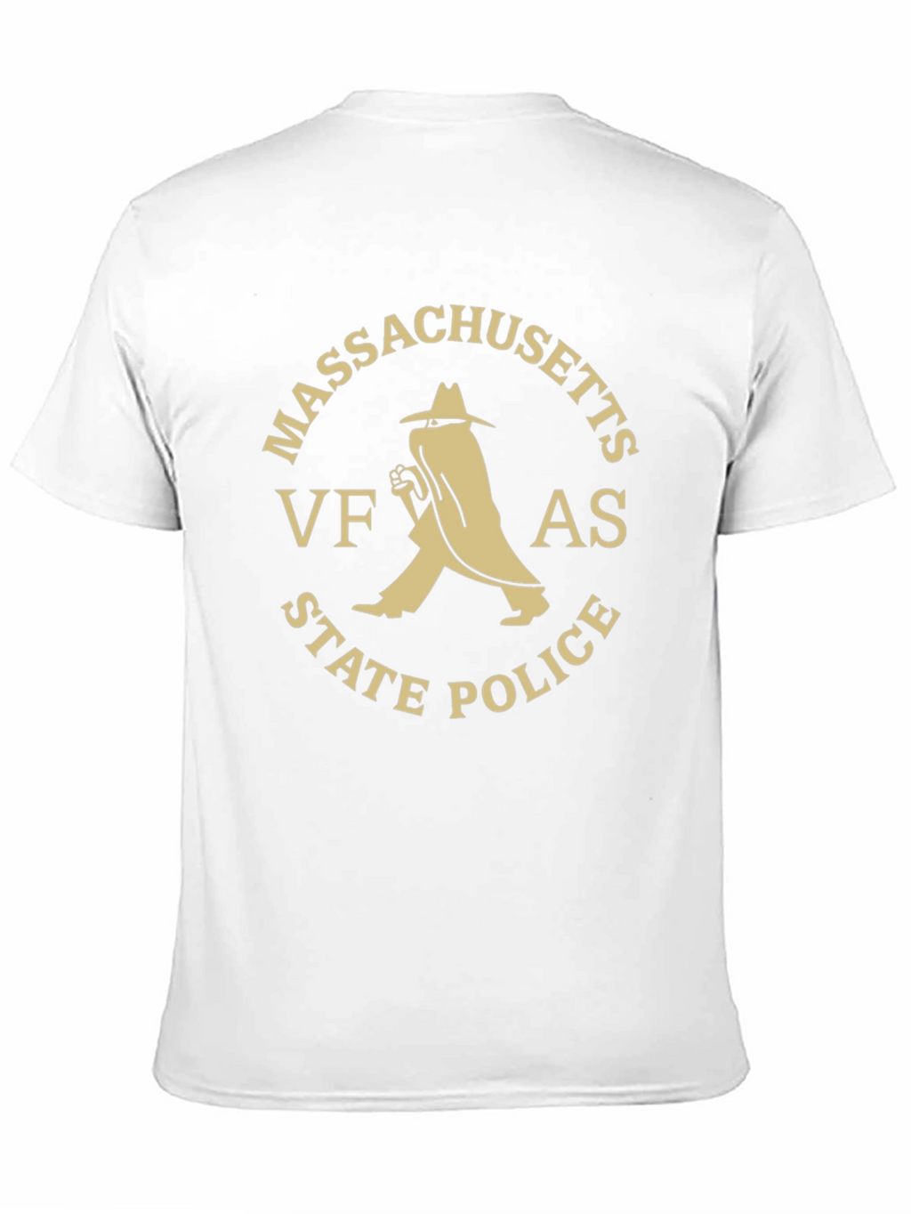 Massachusetts VFAS State Police Black T-Shirt
