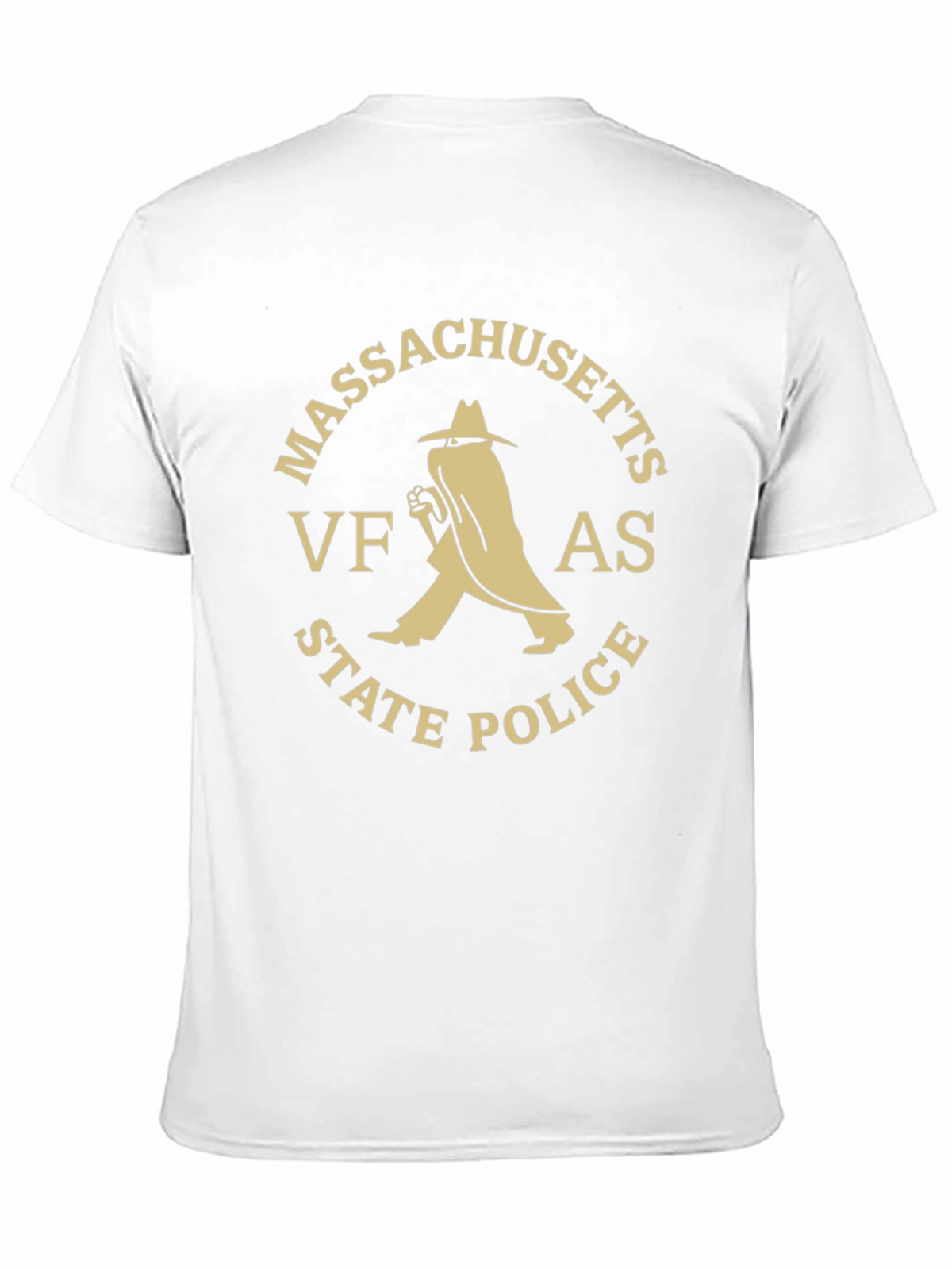 Massachusetts VFAS State Police Black T-Shirt