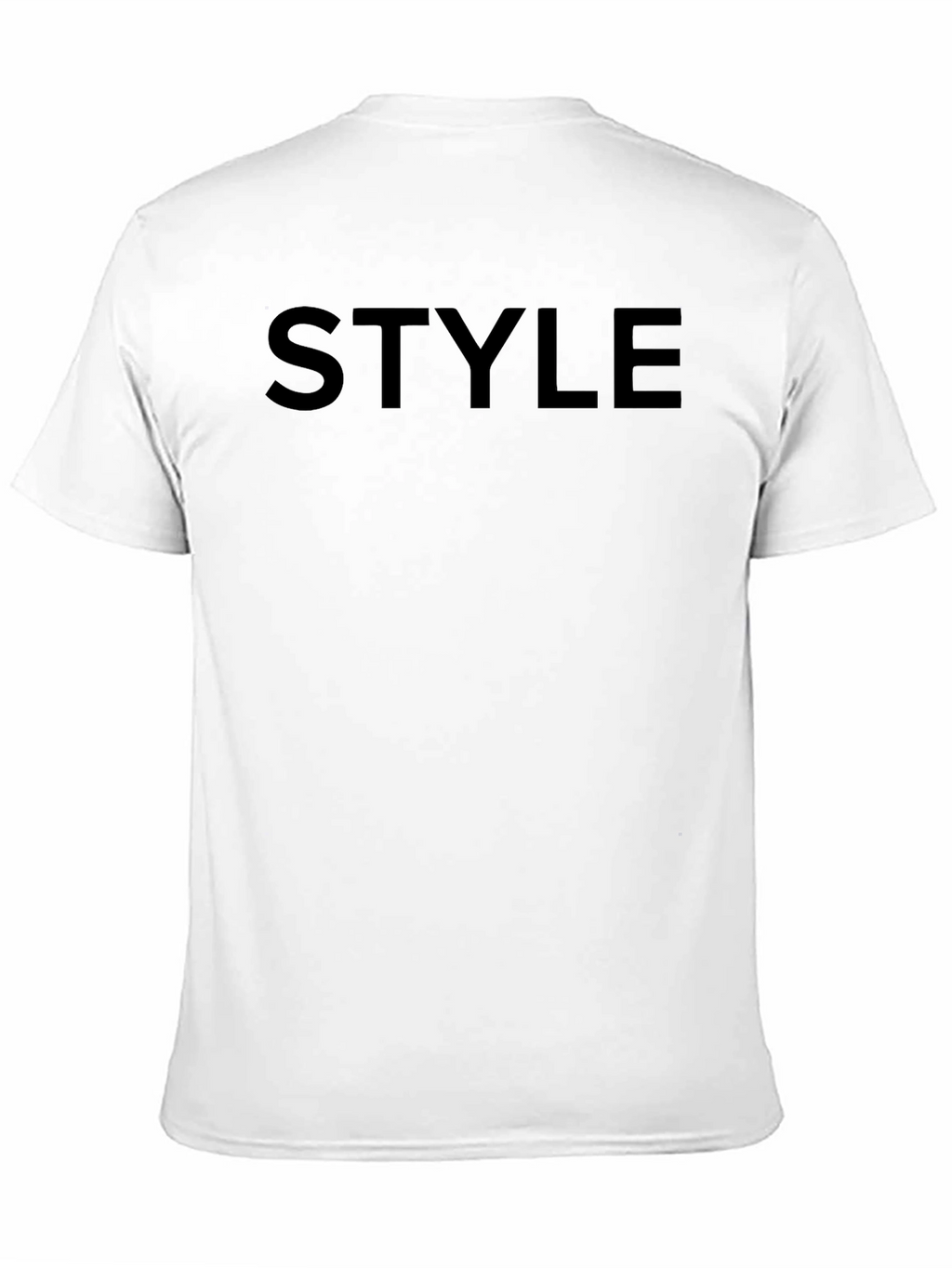 Mens Black Style Tee - Casual Fashion