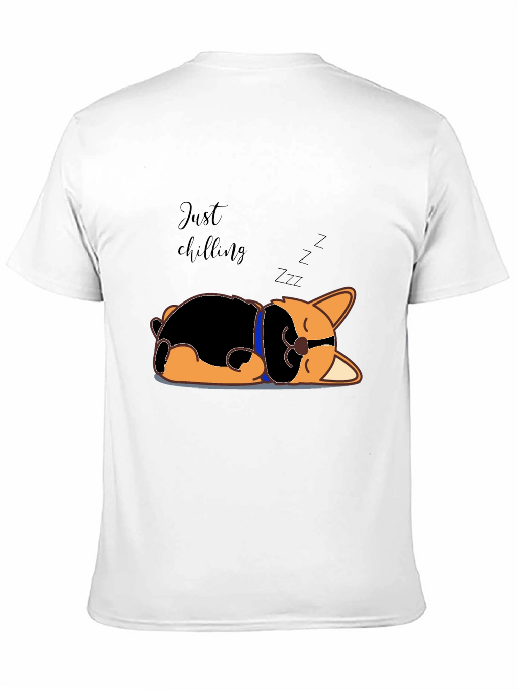 Just Chilling Dog T-Shirt