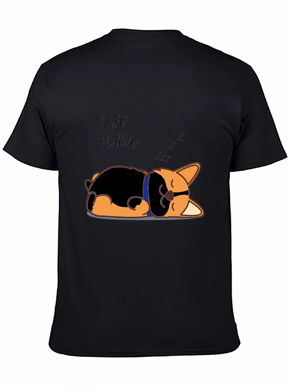 Just Chilling Dog T-Shirt