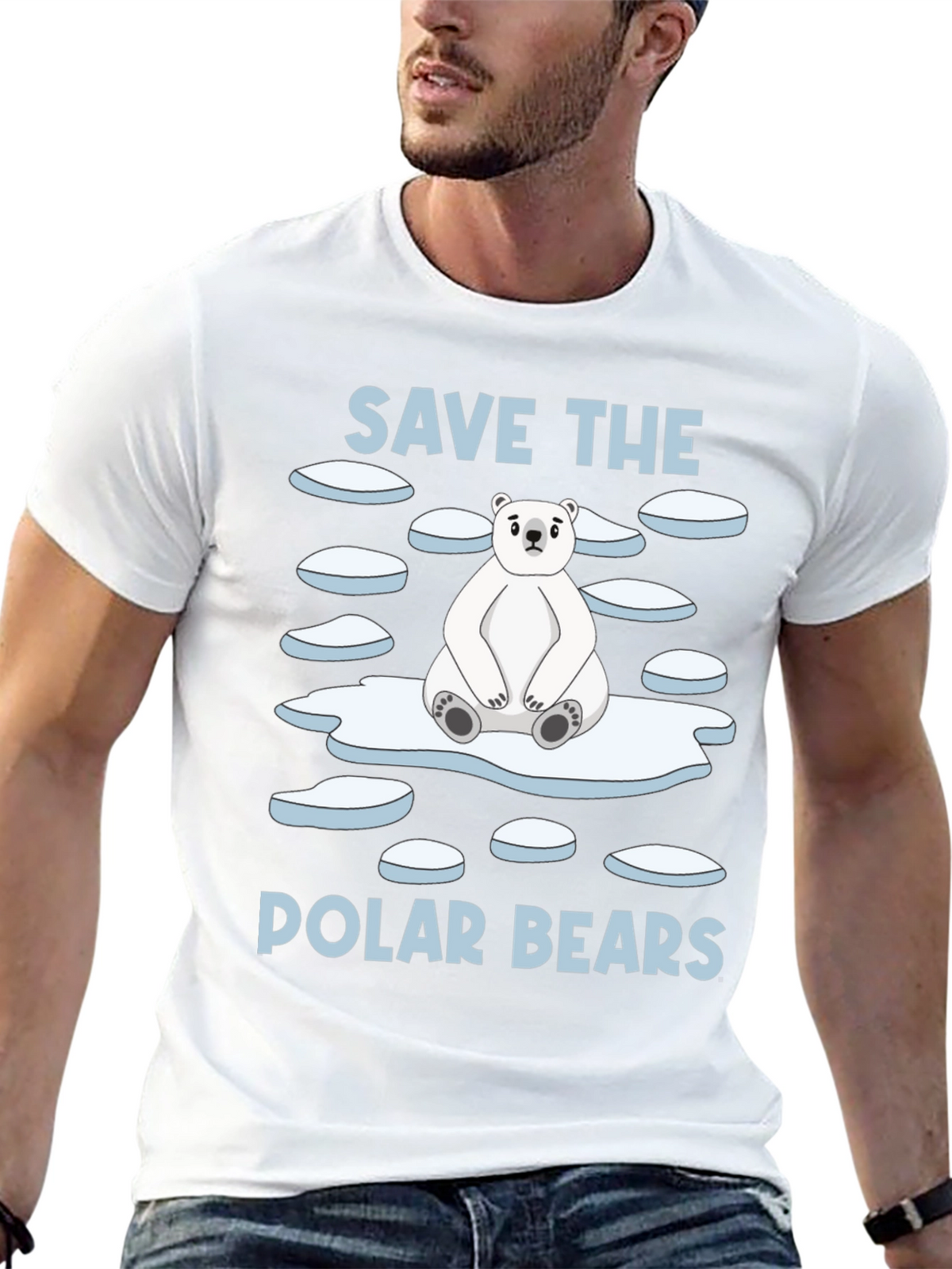 Save the Polar Bears Graphic Tee