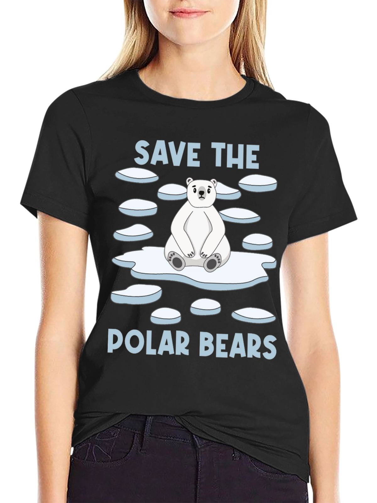 Save the Polar Bears Graphic Tee