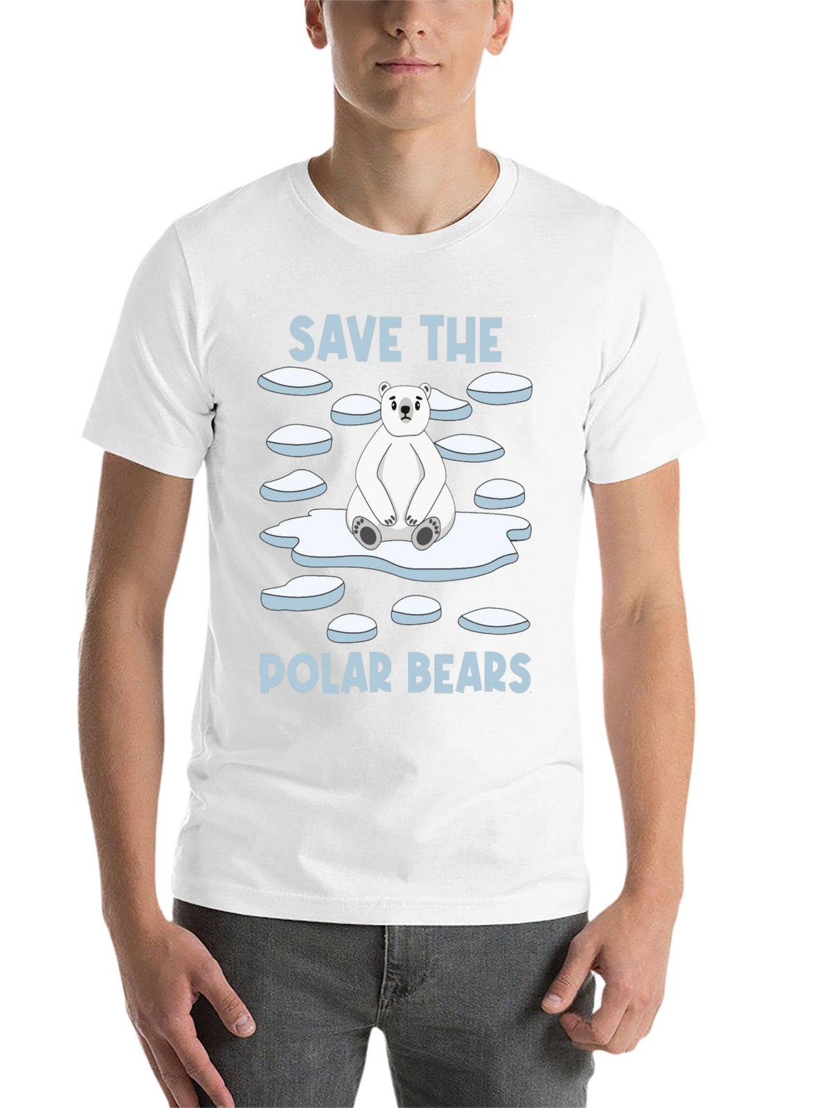Save the Polar Bears Graphic Tee