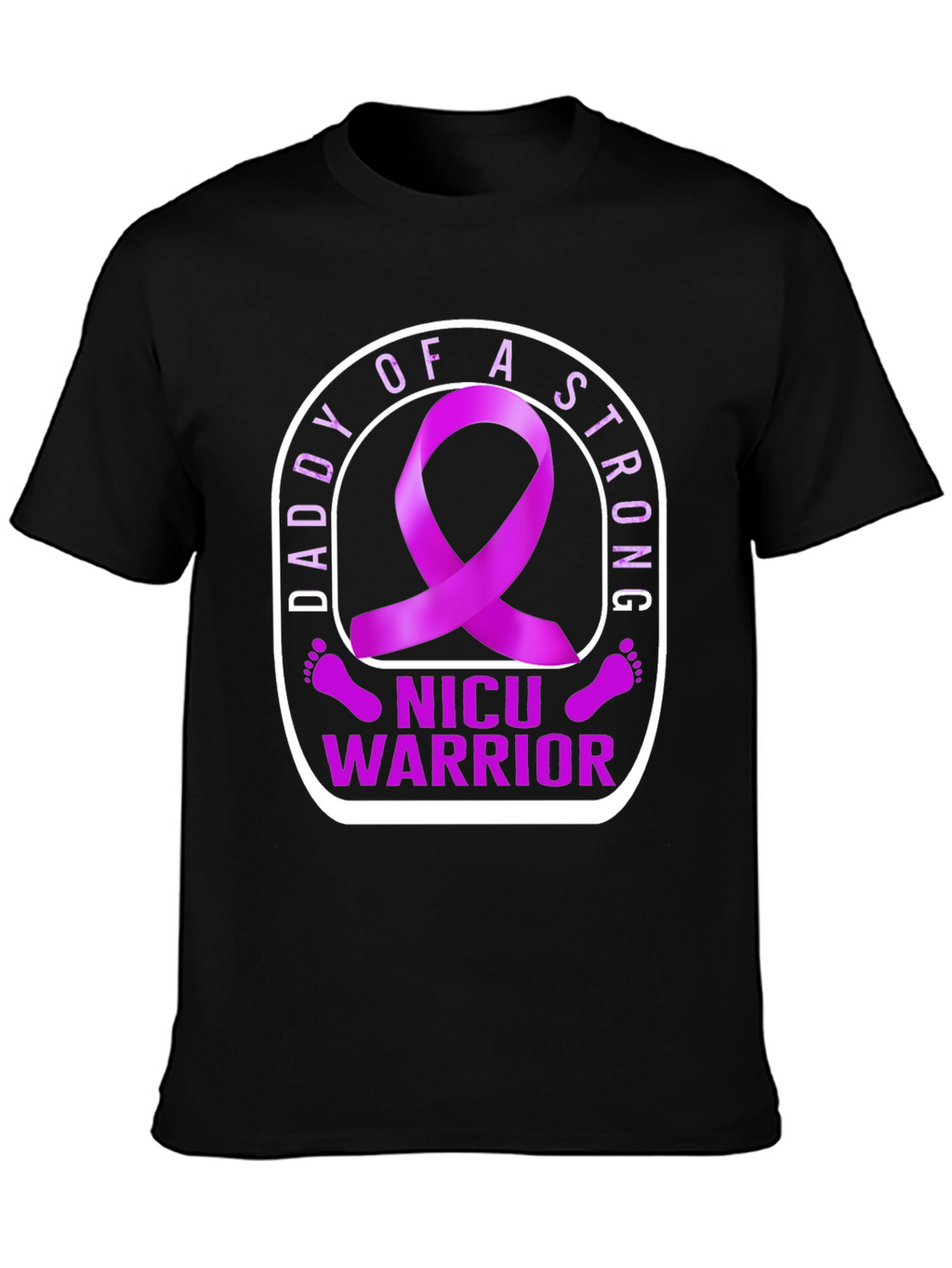 NICU Warrior Daddy T-Shirt: Strong Parent Support