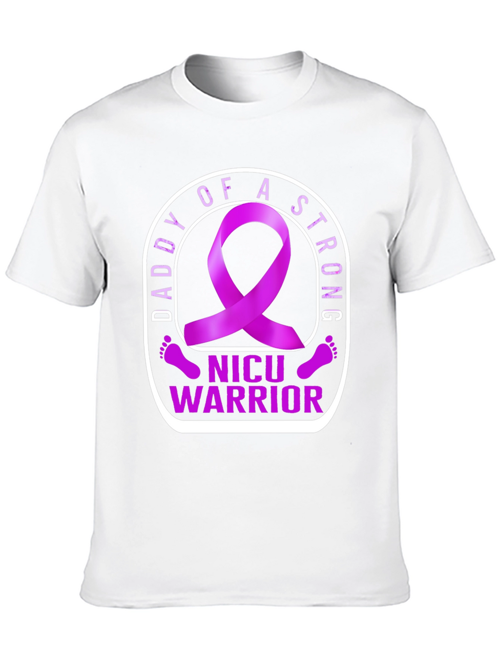 NICU Warrior Daddy T-Shirt: Strong Parent Support