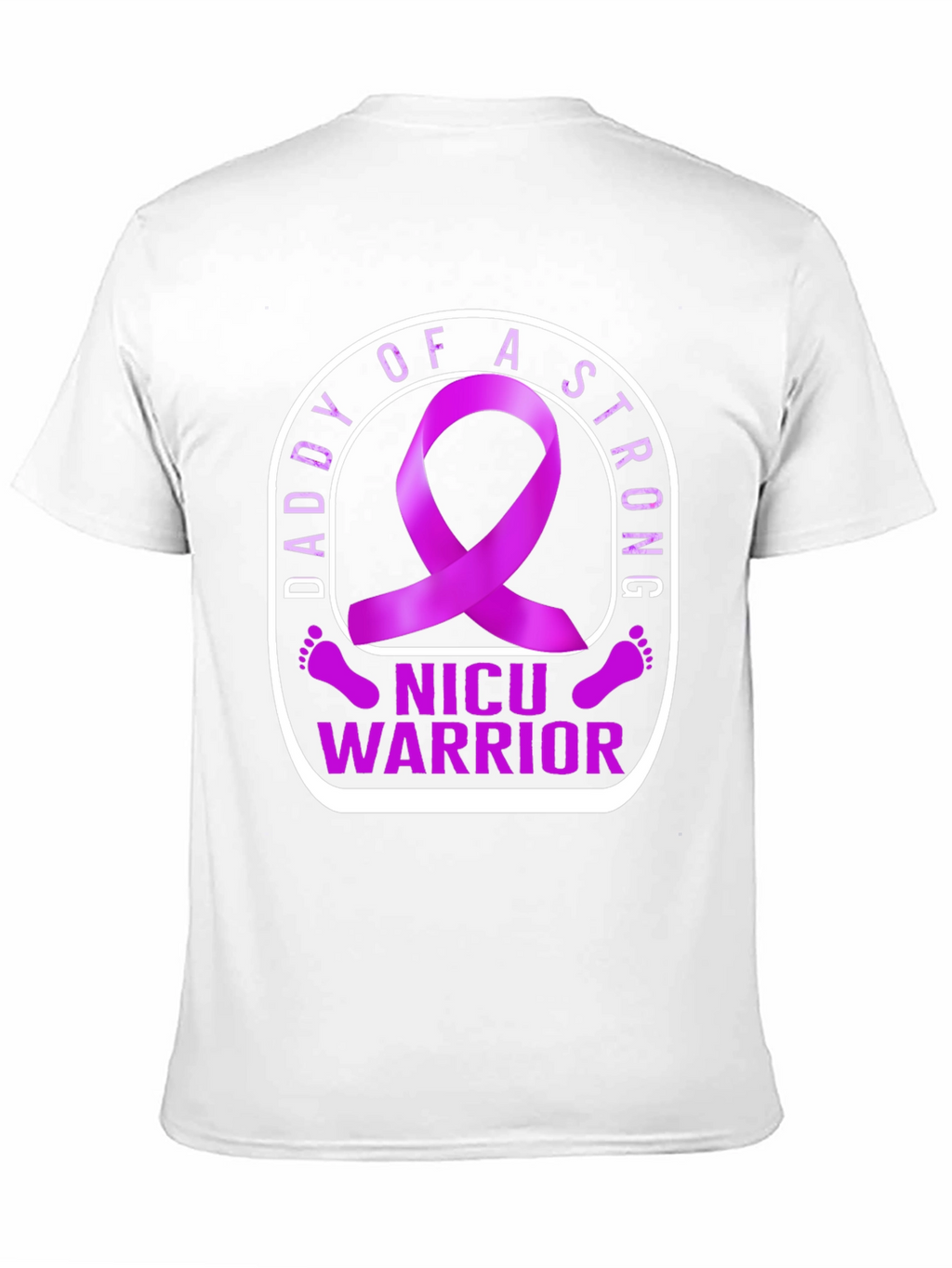 NICU Warrior Daddy T-Shirt: Strong Parent Support