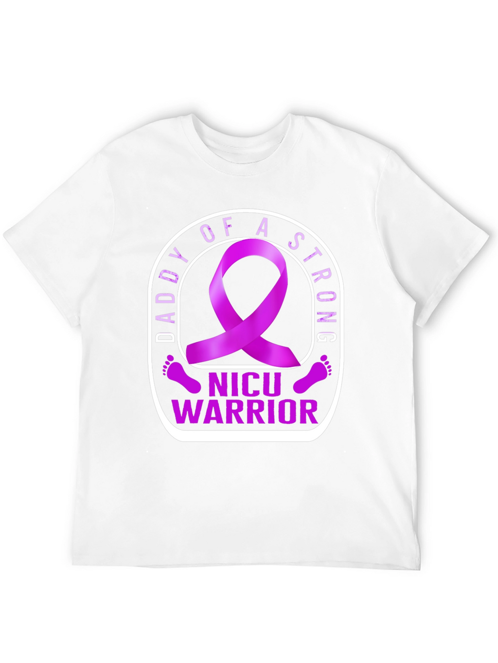 NICU Warrior Daddy T-Shirt: Strong Parent Support