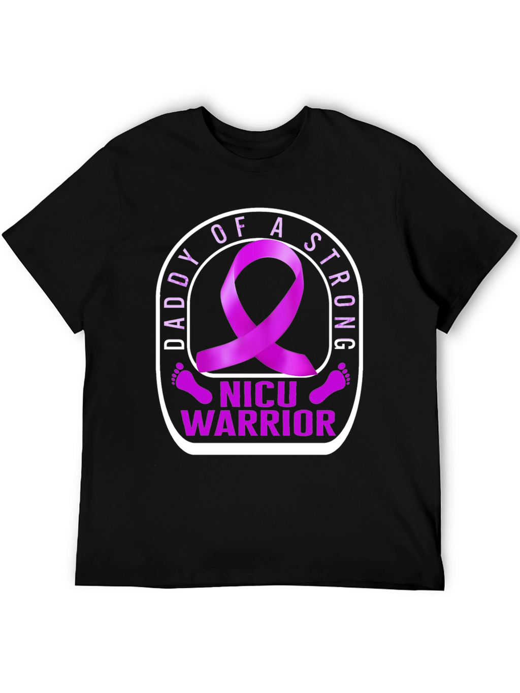 NICU Warrior Daddy T-Shirt: Strong Parent Support