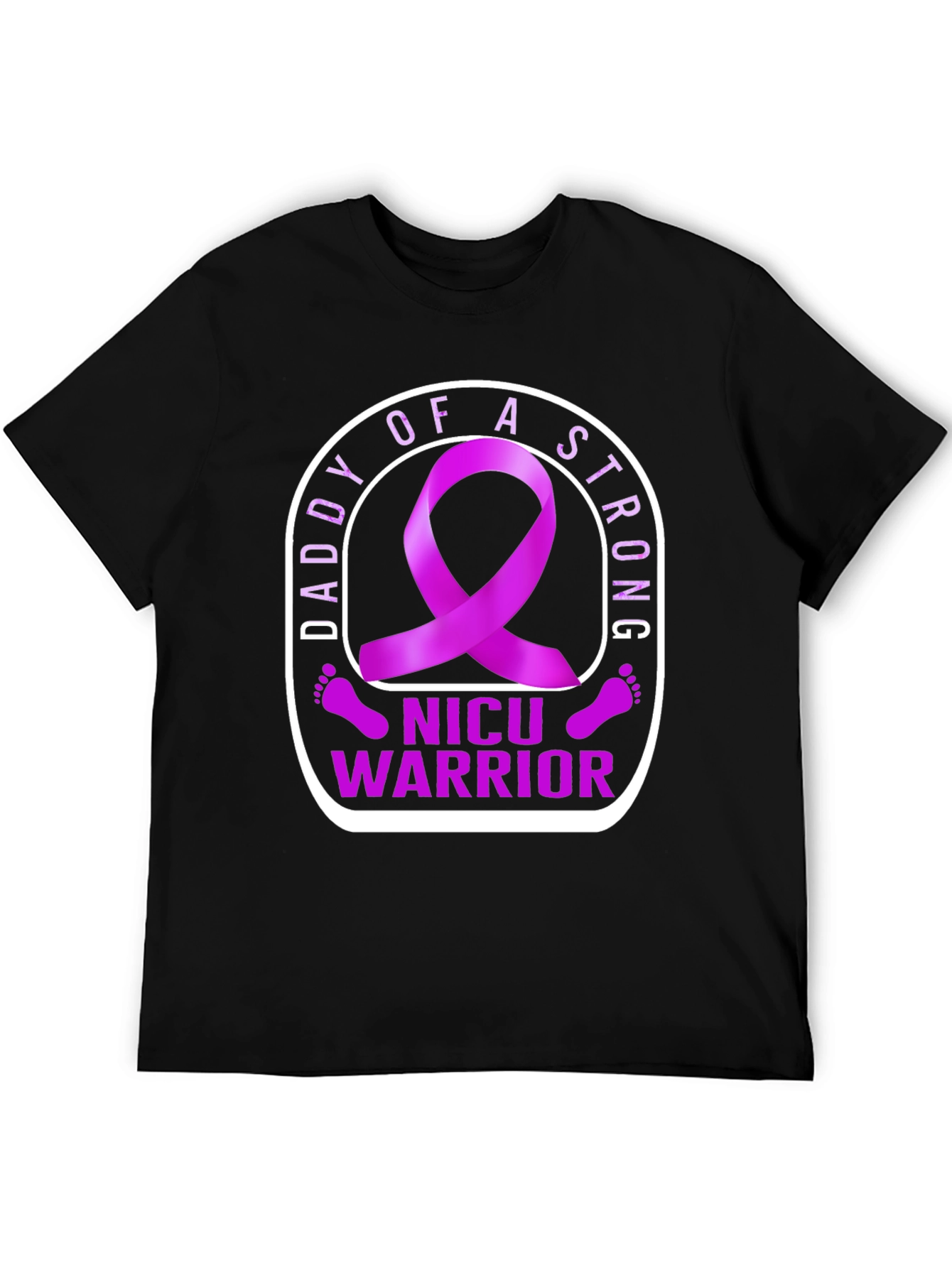 NICU Warrior Daddy T-Shirt: Strong Parent Support