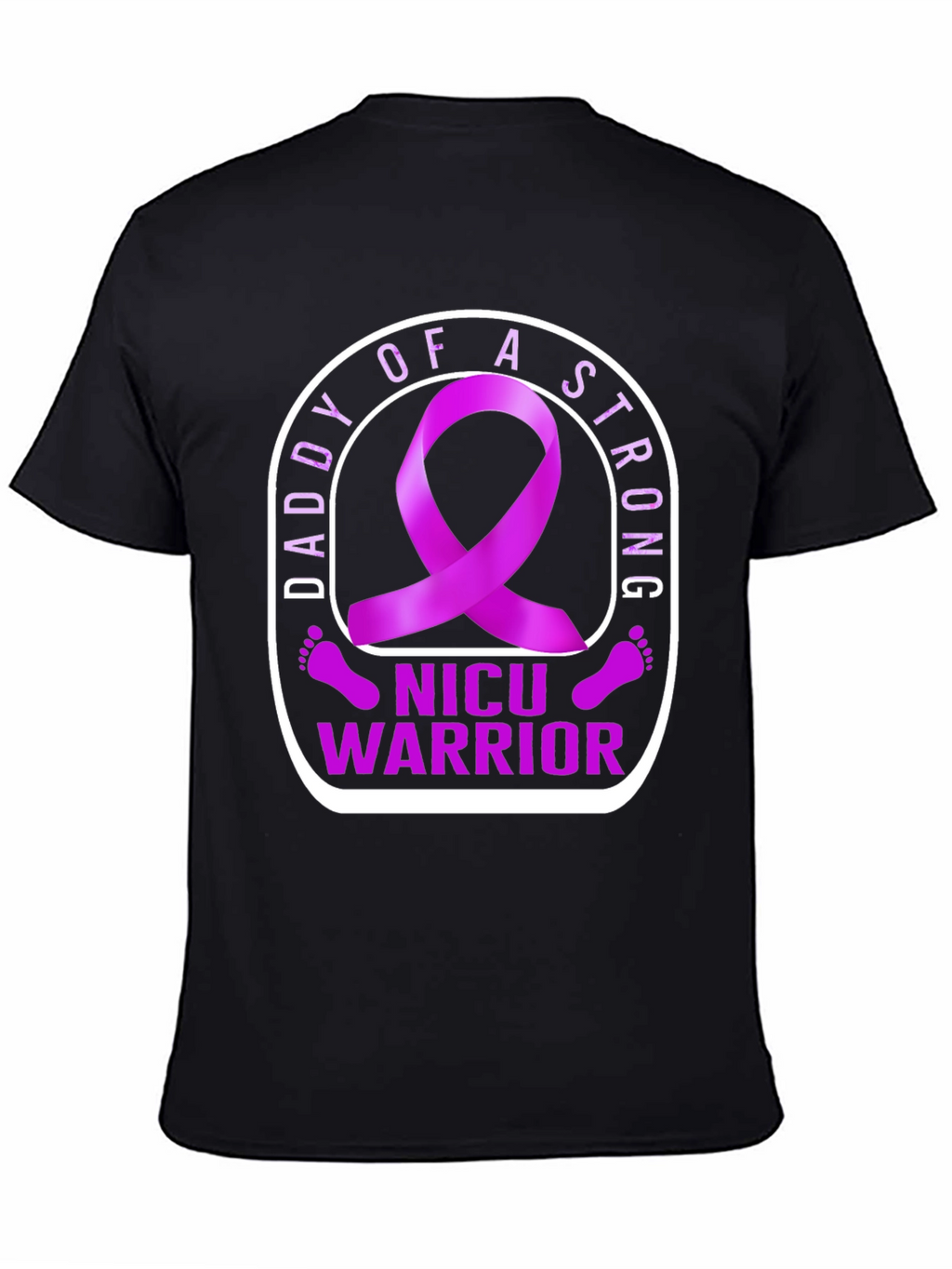 NICU Warrior Daddy T-Shirt: Strong Parent Support