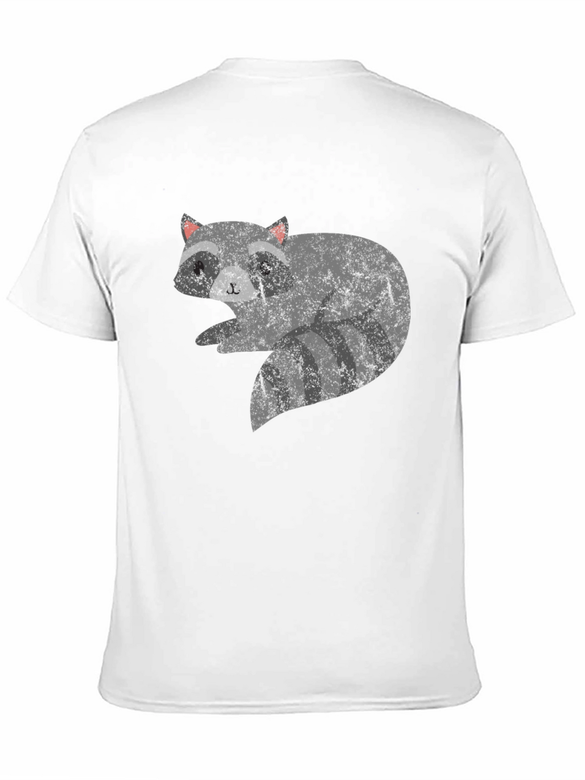 Cool Raccoon Graphic Tee - Unisex Black T-Shirt