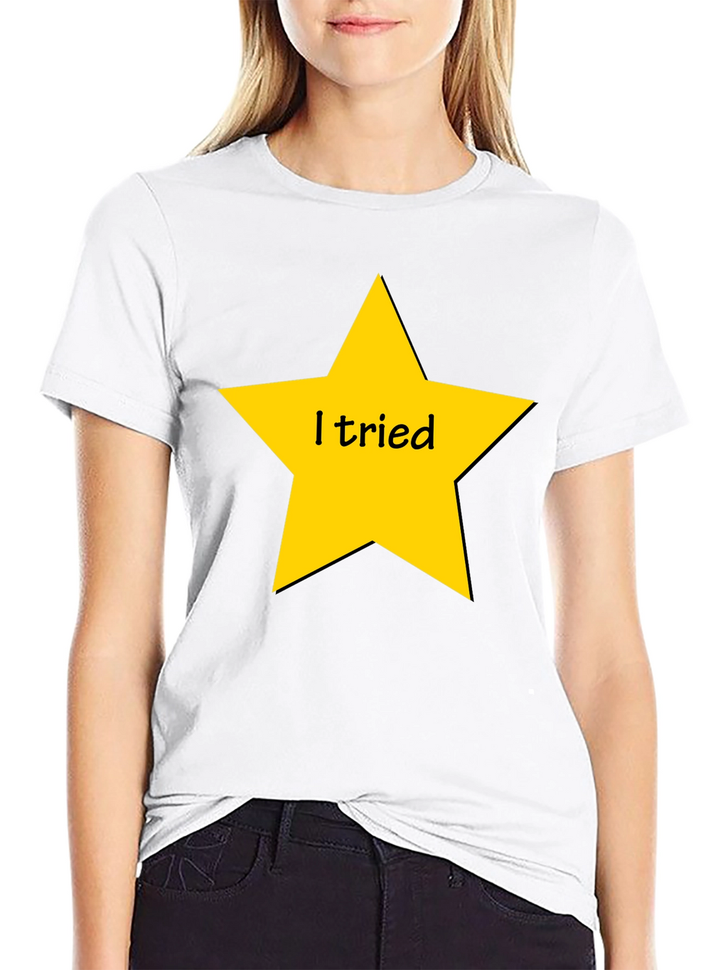 I Tried Star Graphic Tee