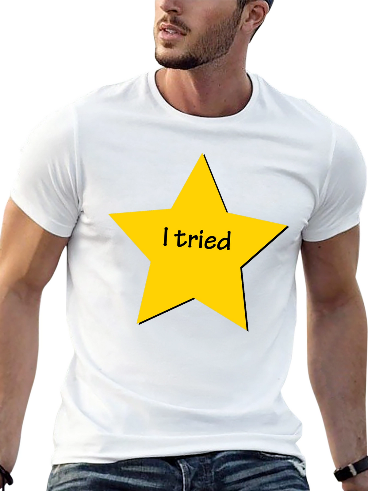 I Tried Star Graphic Tee