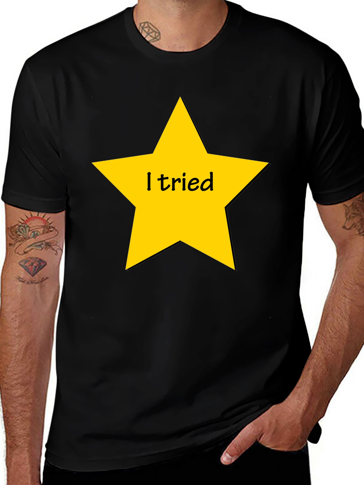I Tried Star Graphic Tee