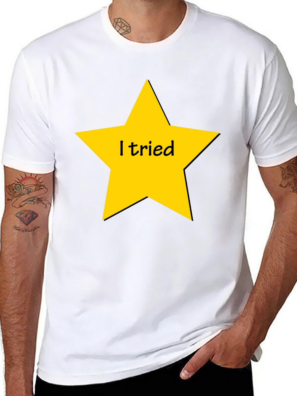 I Tried Star Graphic Tee