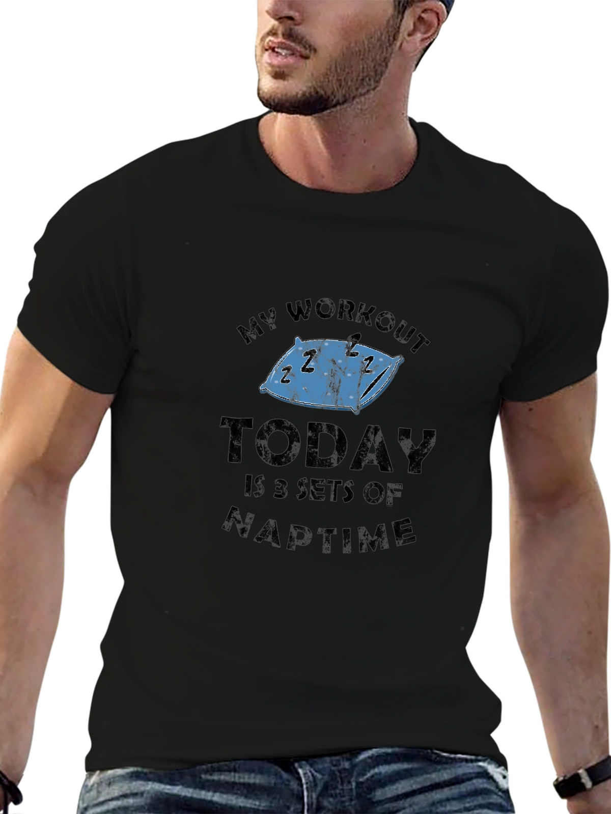 Funny Workout Naptime T-Shirt