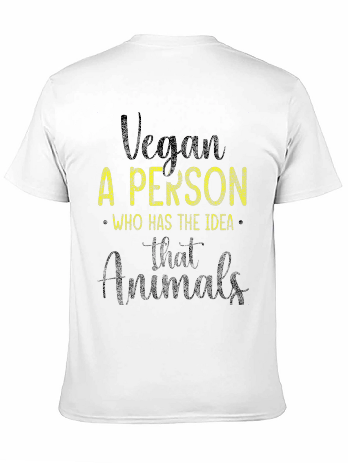 Vegan Graphic Tee - Animals T-Shirt