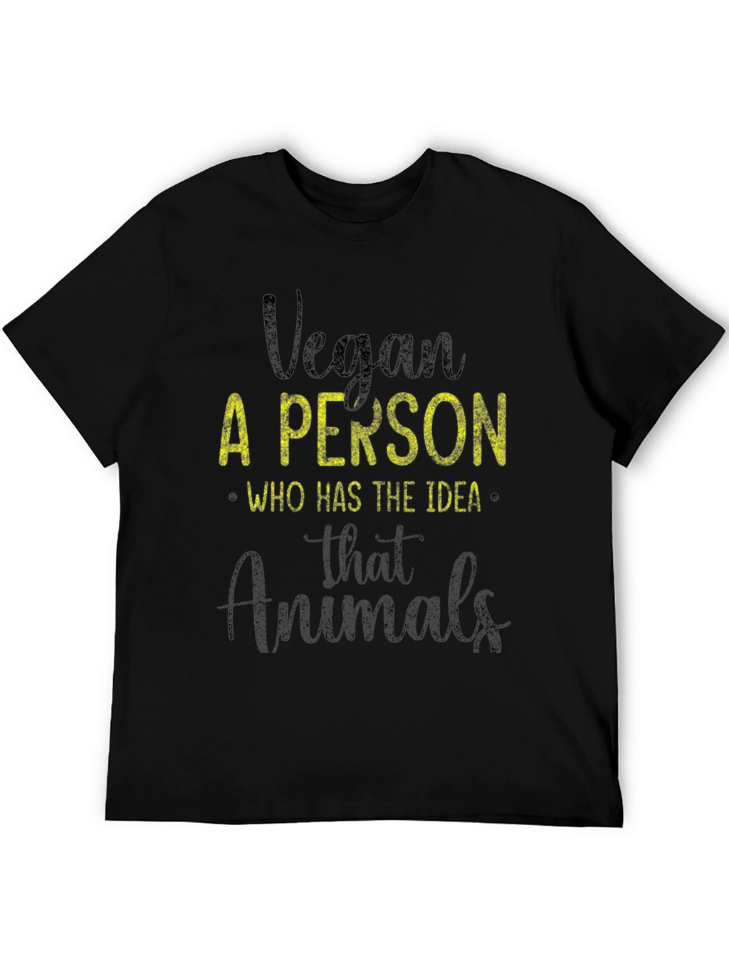 Vegan Graphic Tee - Animals T-Shirt