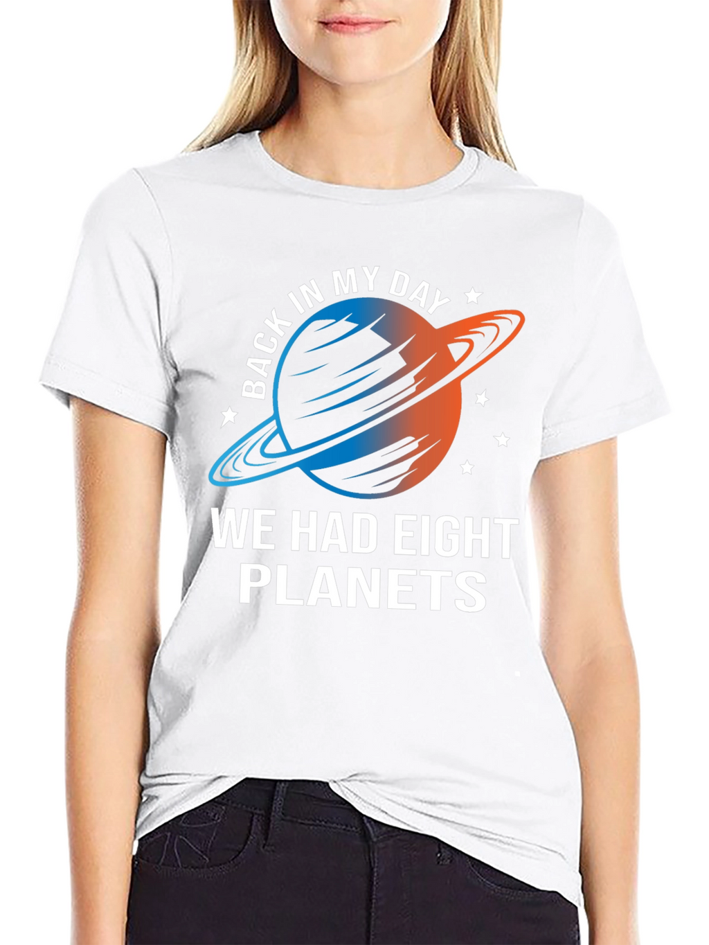 Eight Planets T-Shirt - Retro Space Tee