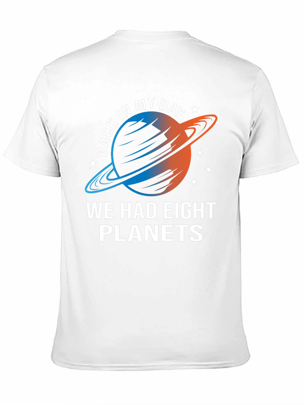 Eight Planets T-Shirt - Retro Space Tee