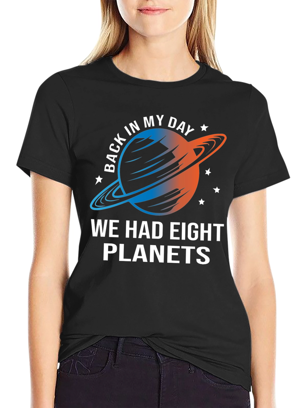 Eight Planets T-Shirt - Retro Space Tee