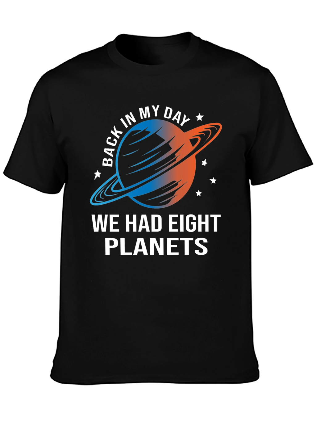 Eight Planets T-Shirt - Retro Space Tee