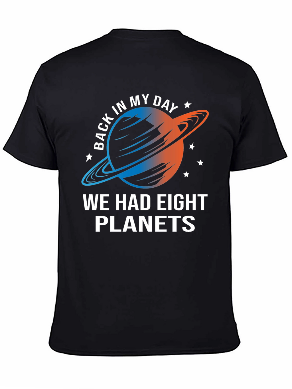 Eight Planets T-Shirt - Retro Space Tee