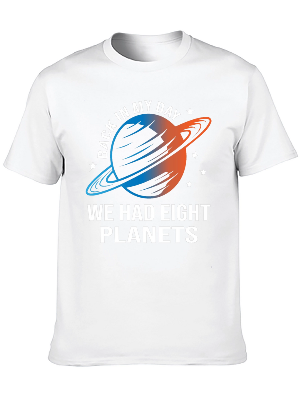 Eight Planets T-Shirt - Retro Space Tee
