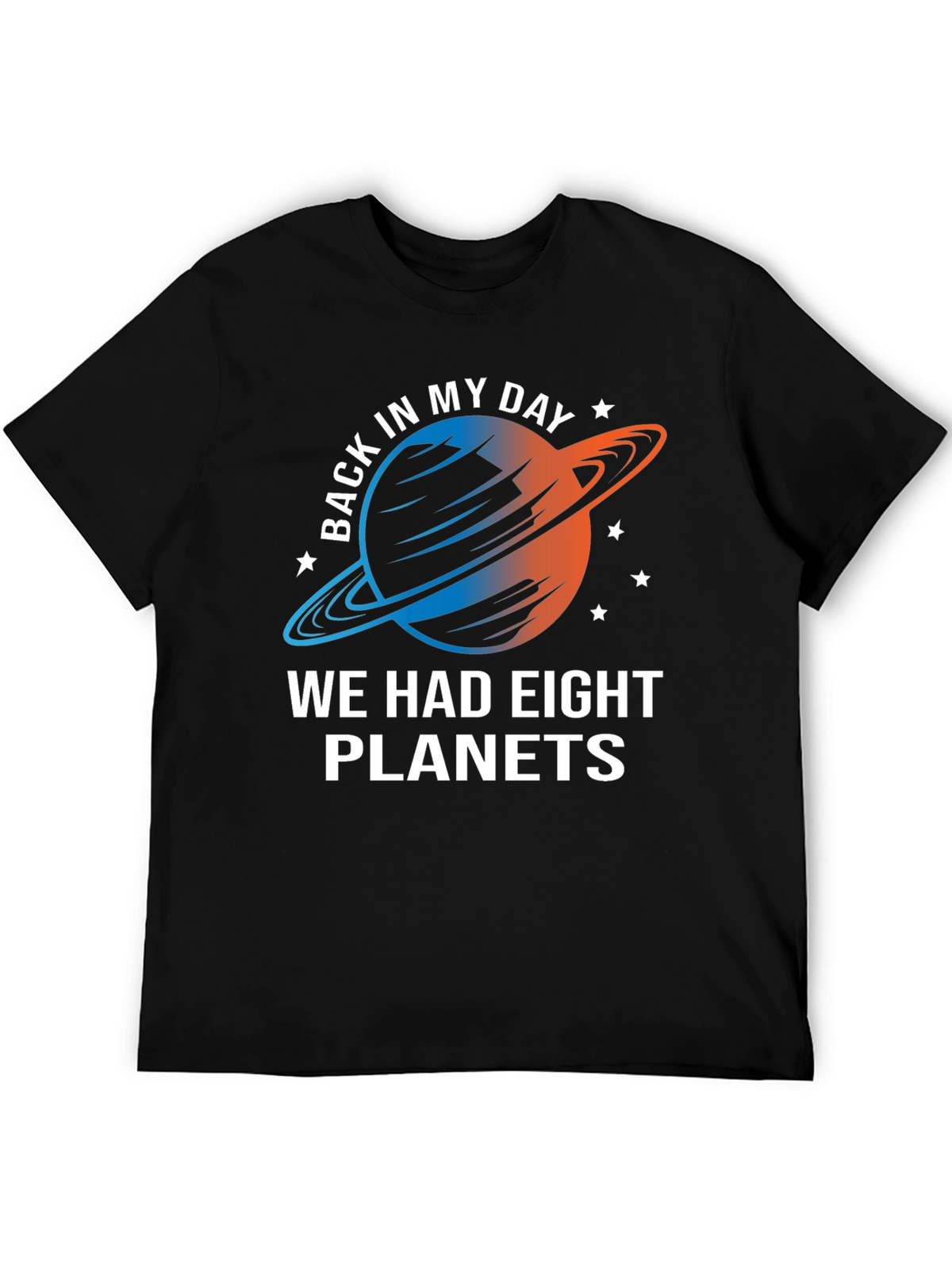 Eight Planets T-Shirt - Retro Space Tee
