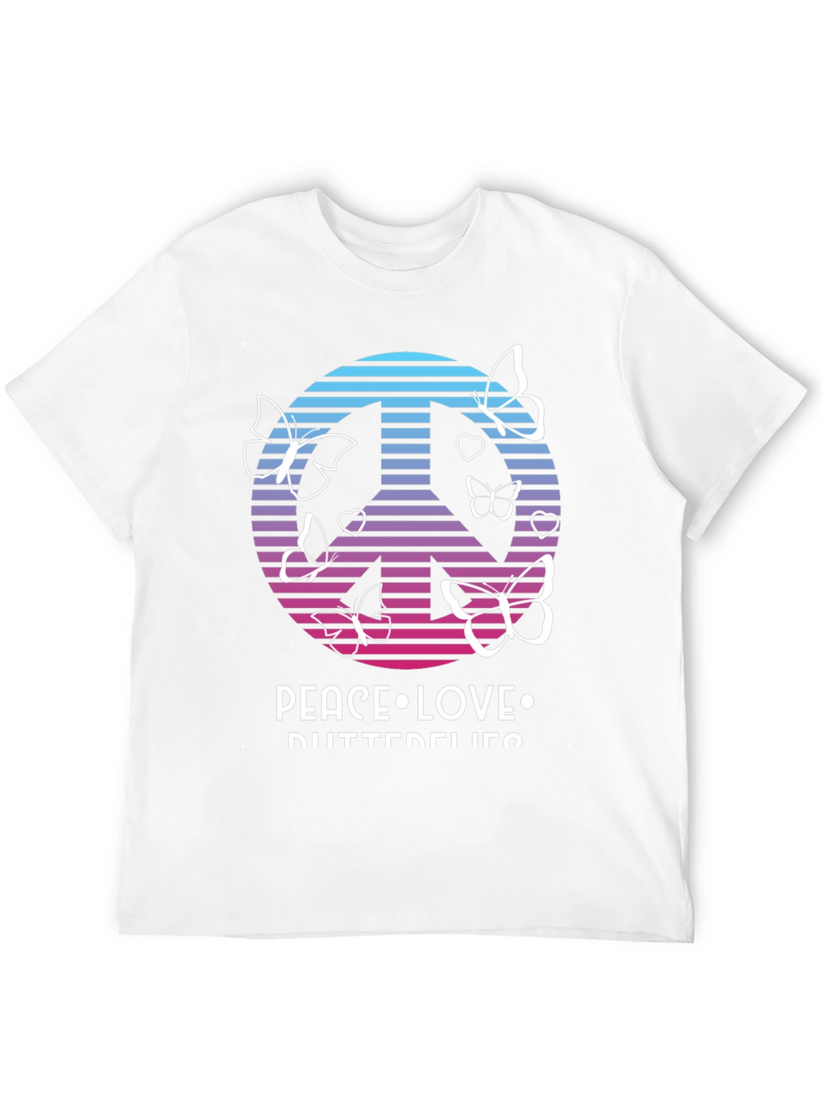 Peace Love Butterflies T-Shirt