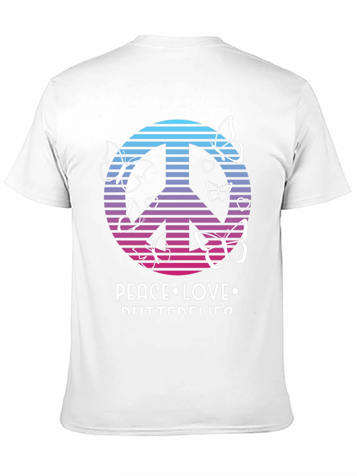 Peace Love Butterflies T-Shirt