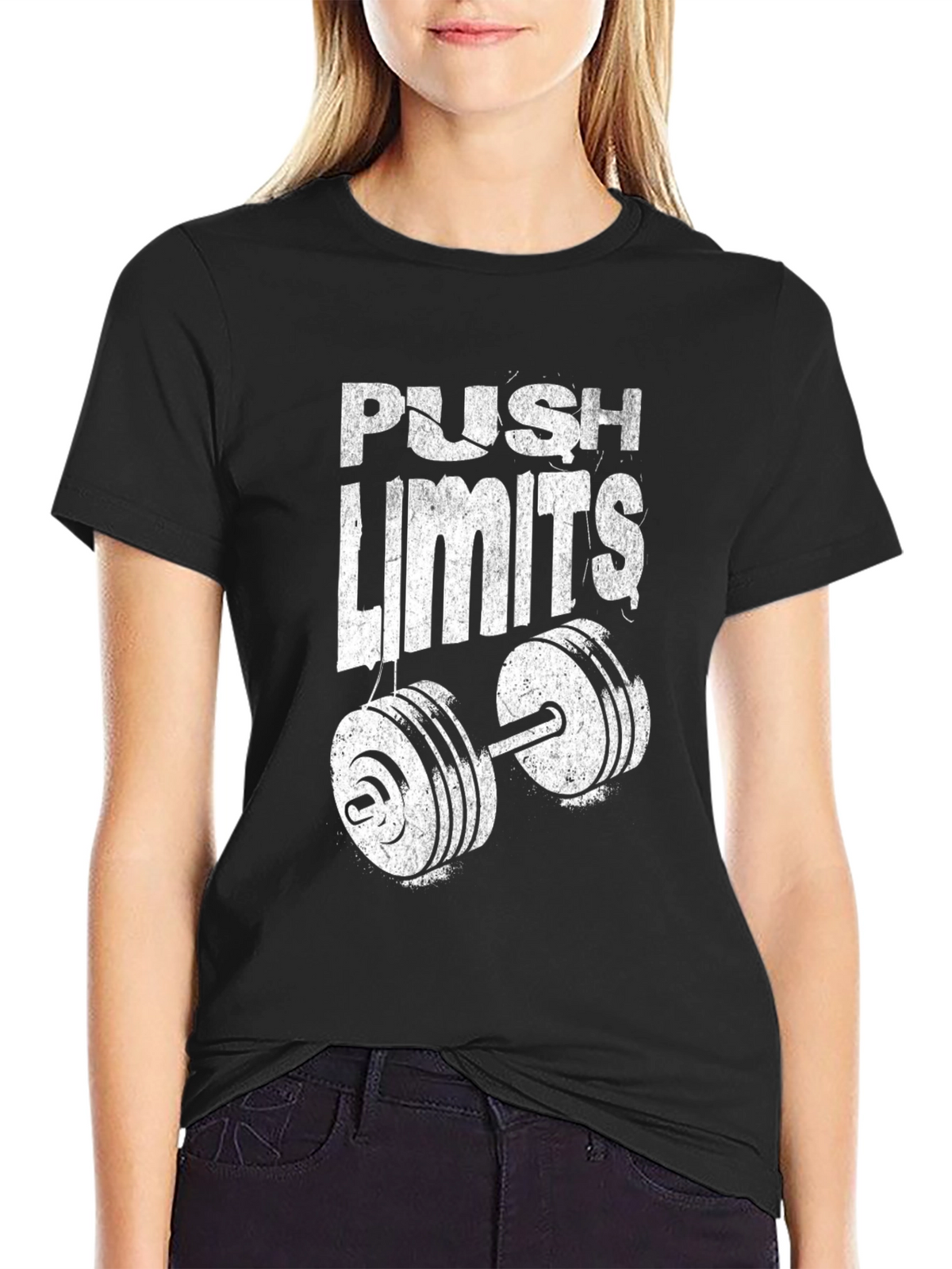 Push Limits Graphic T-Shirt - Fitness Apparel