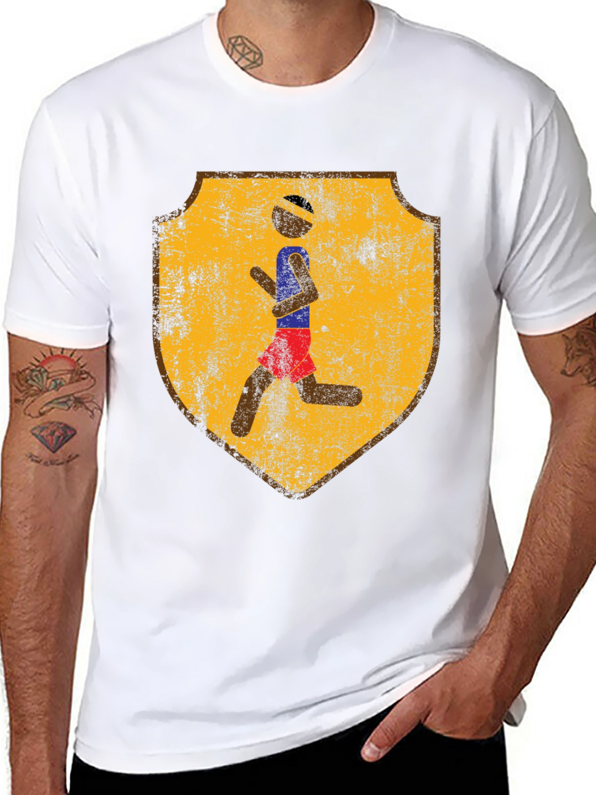 Retro Runner Graphic Tee