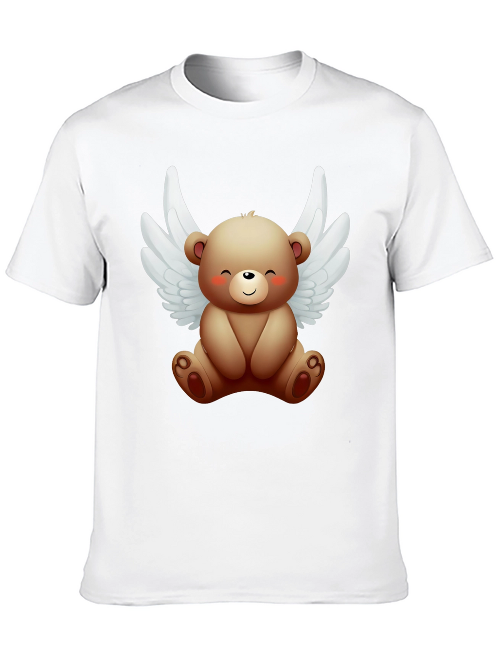 Angel Bear Graphic Tee - Cute & Comfy