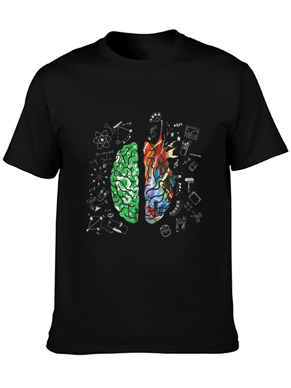 Dual Brain Function Graphic Tee