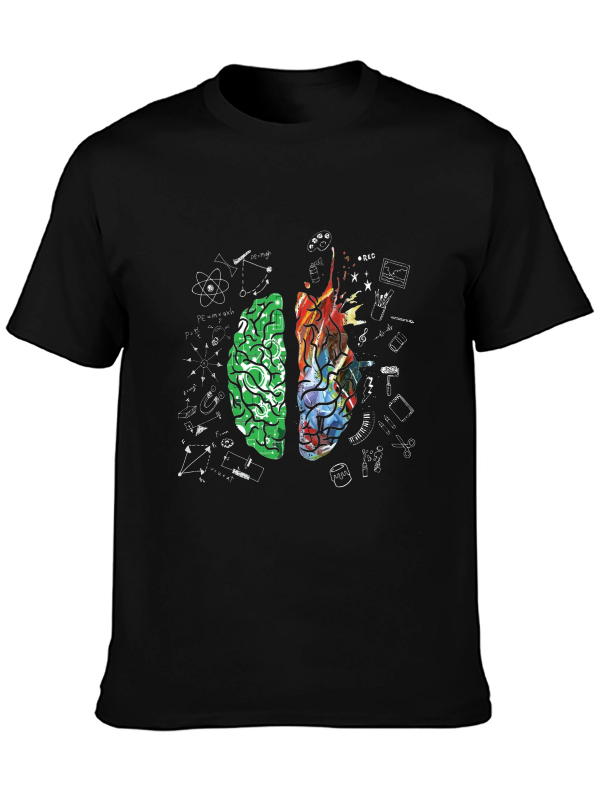 Dual Brain Function Graphic Tee