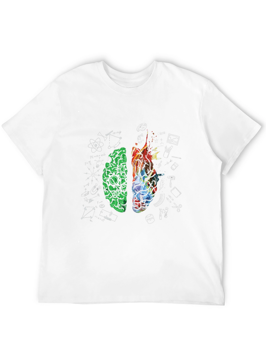 Dual Brain Function Graphic Tee