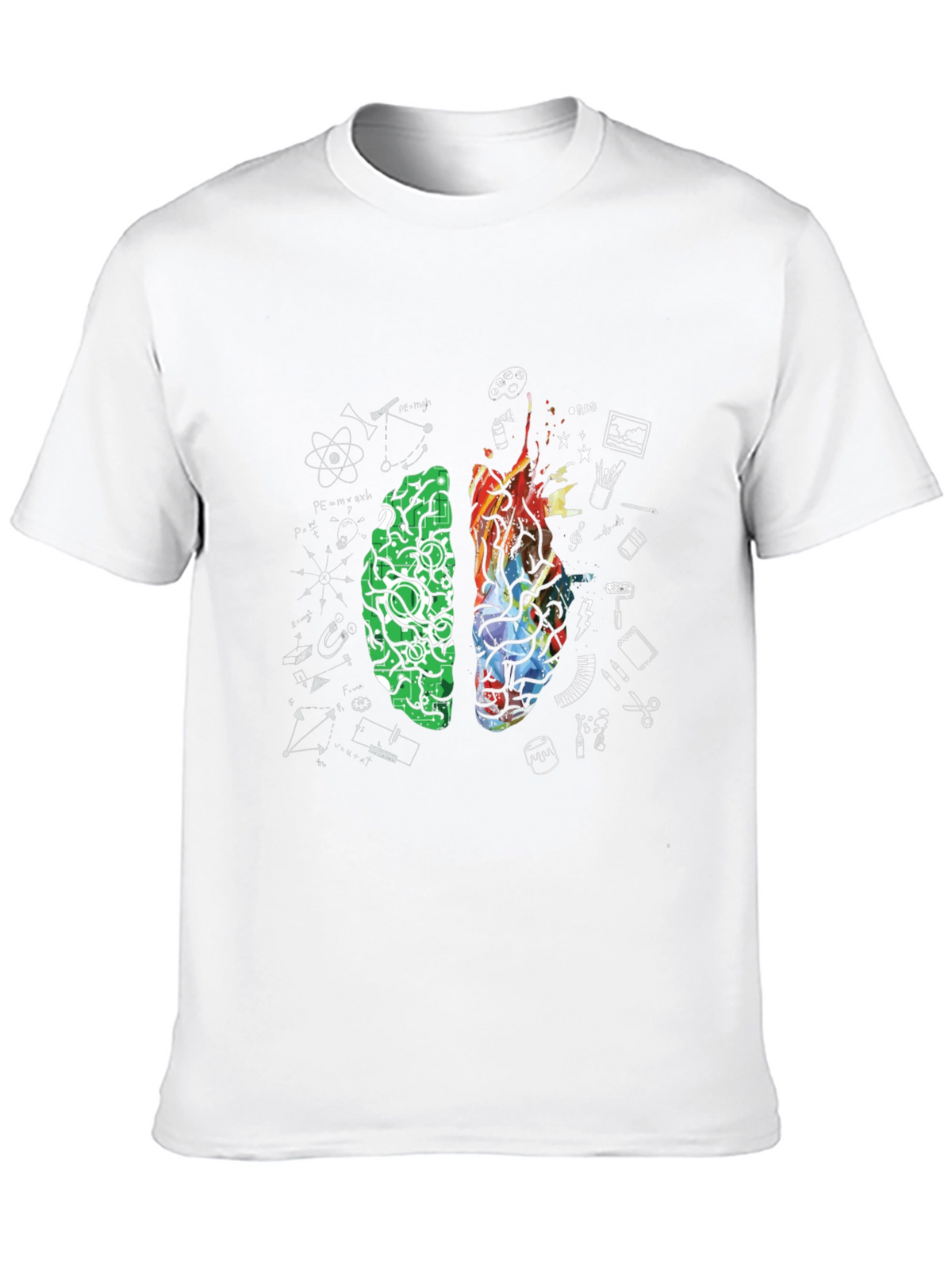 Dual Brain Function Graphic Tee