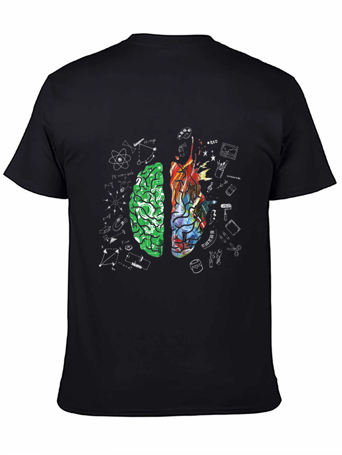 Dual Brain Function Graphic Tee