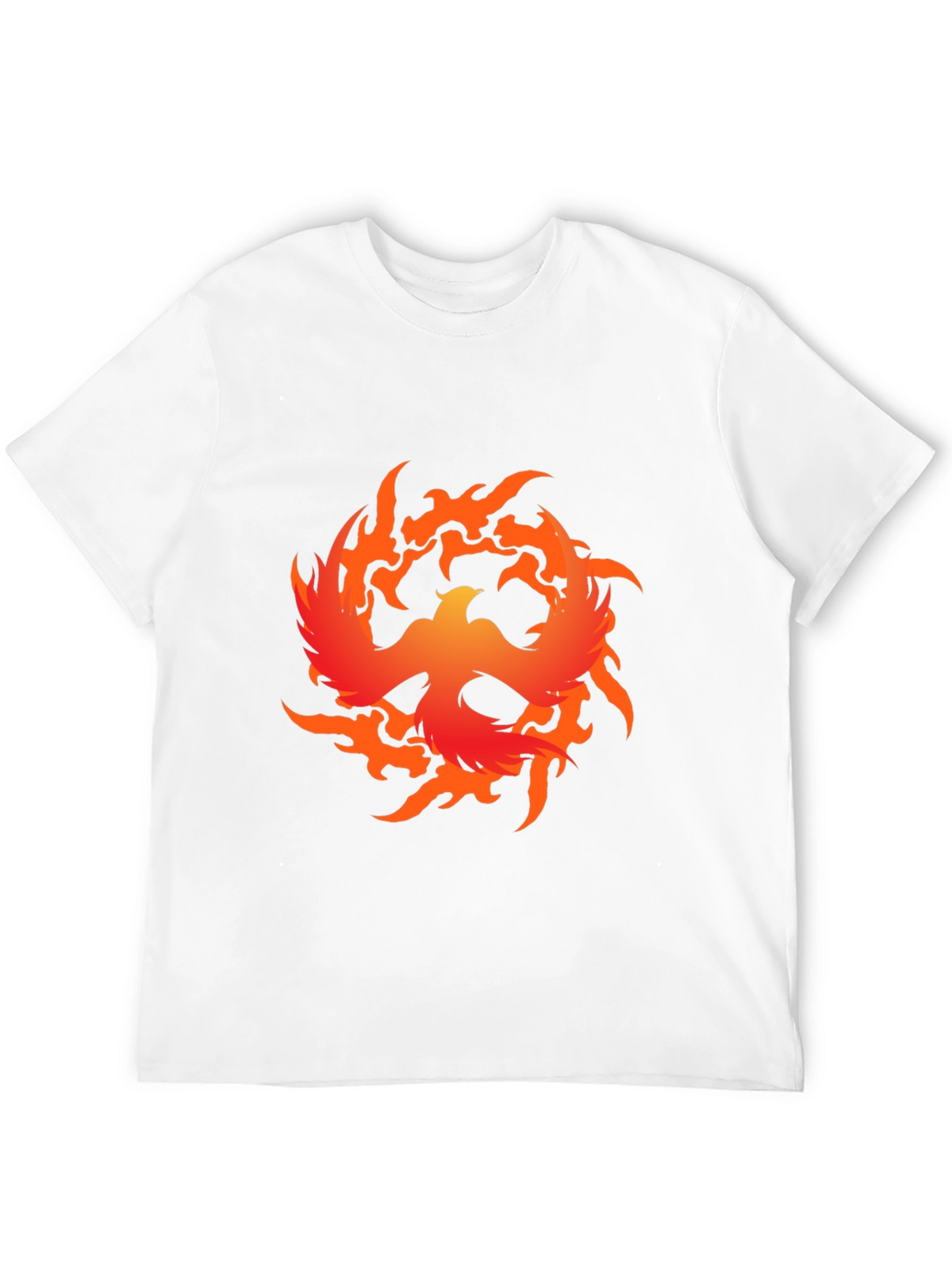 Phoenix Firebird Graphic Tee - Bold Black T-Shirt