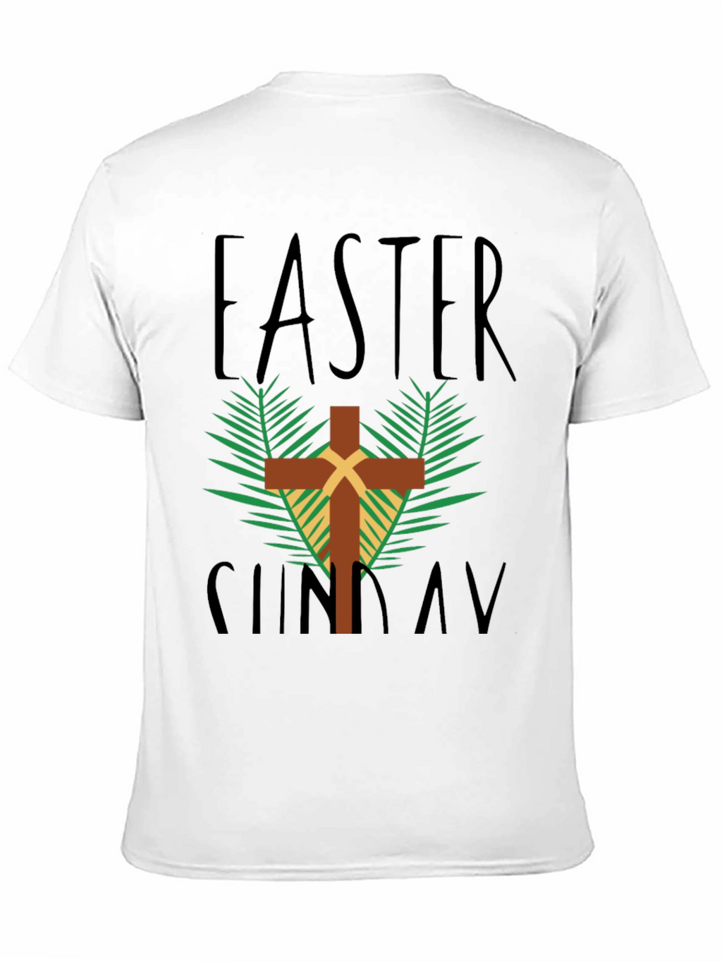 Easter Sunday Cross Graphic T-Shirt