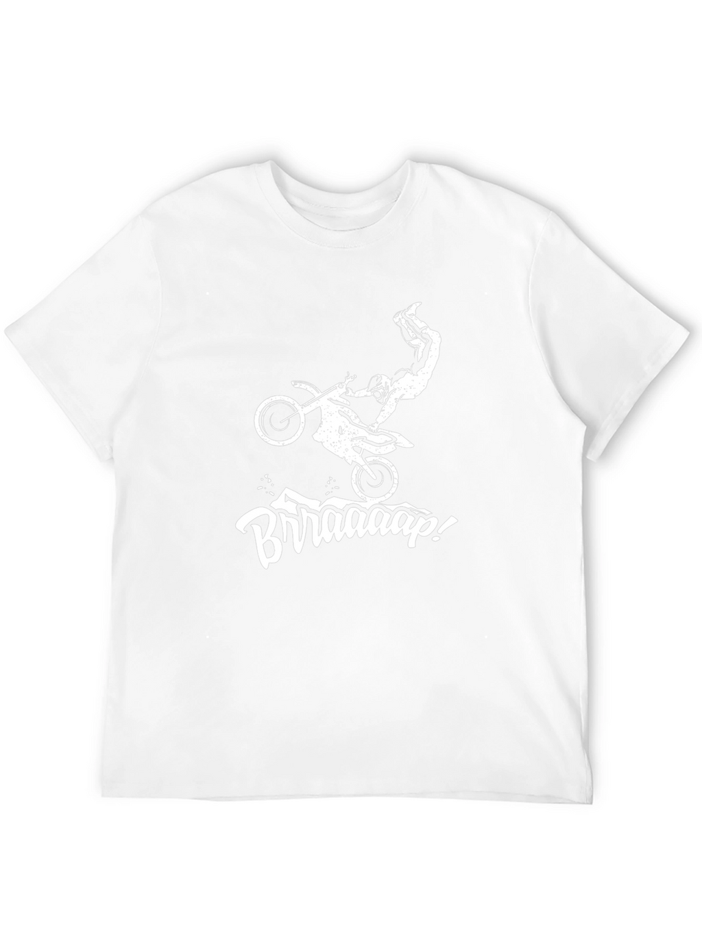Motocross Stunt T-Shirt - Brraaap! Graphic Tee